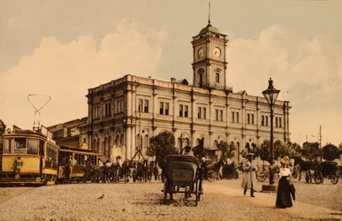 The Nicholas Railway Station, Kalanchyovskaya Square, Moscow